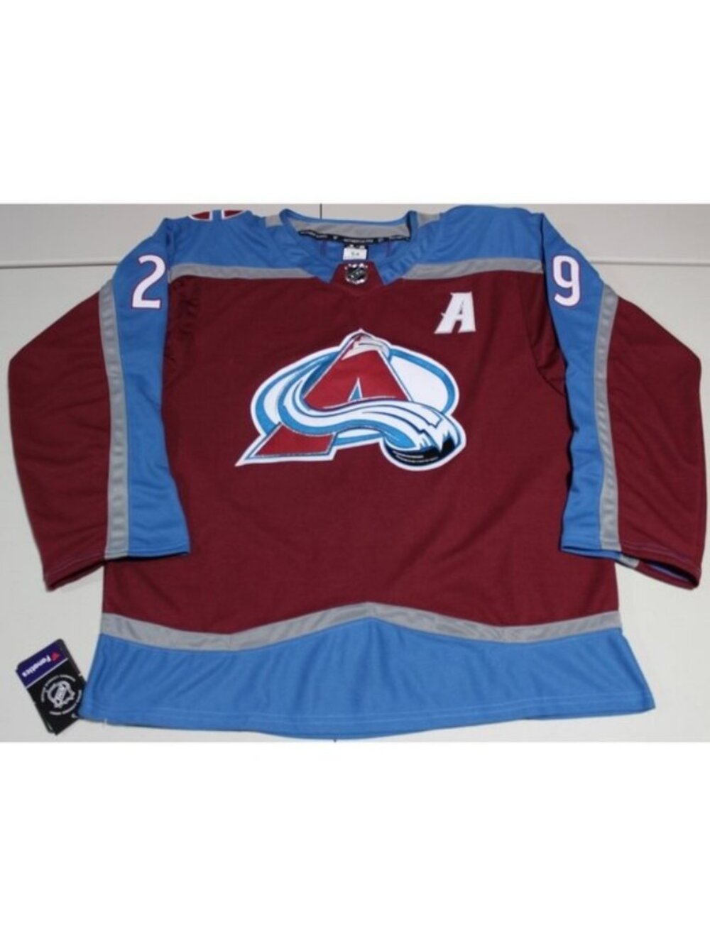 NHL Hockey Colorado Avalanche Nathan MacKinnon #29 Home Jersey 52 Large NWT  NEW